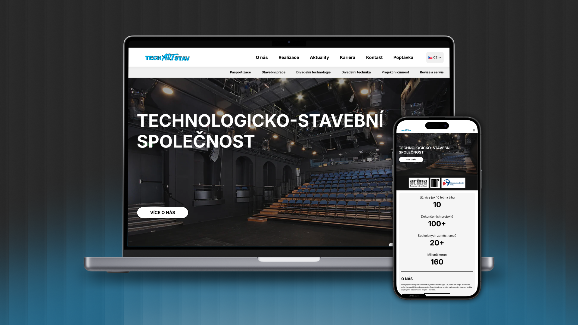 Případová studie projektu techartstav.cz