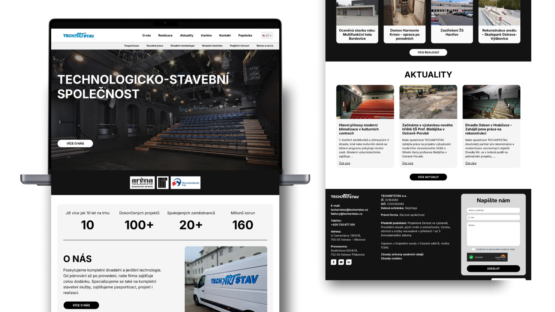 Případová studie projektu techartstav.cz Případová studie projektu techartstav.cz