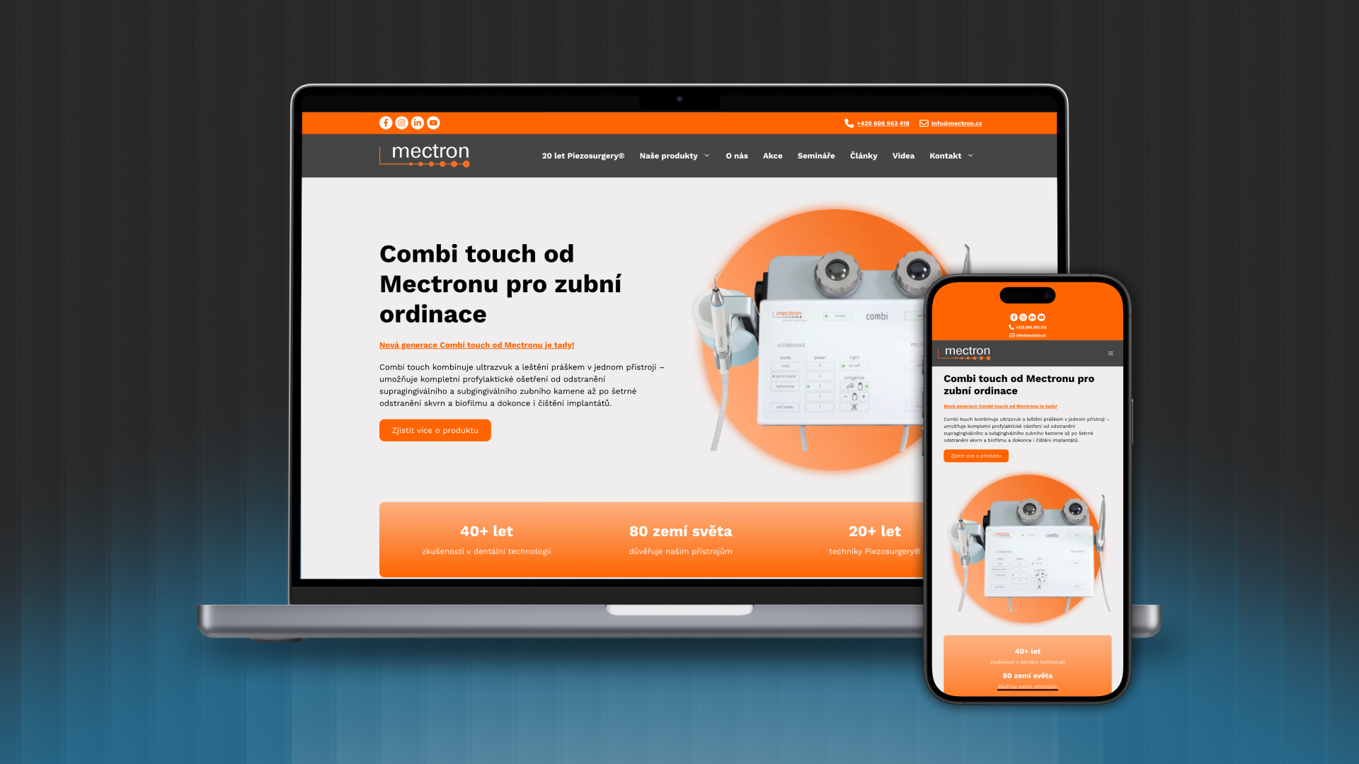 Případová studie projektu mectron.cz
