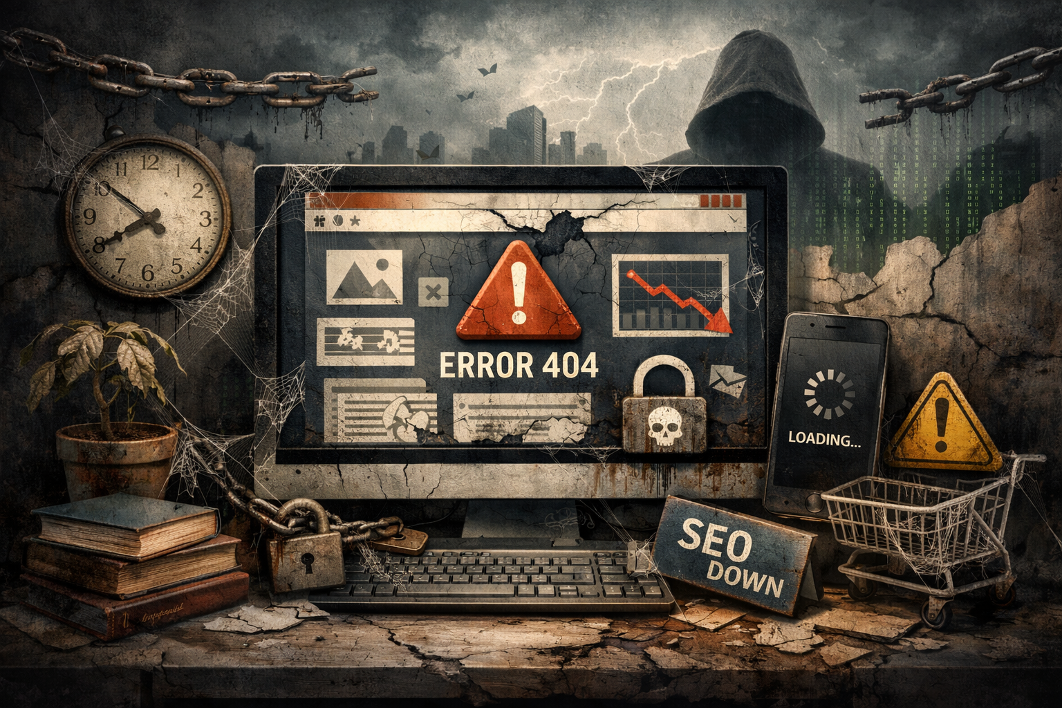 Co se stane s webem, když ho necháte bez péče